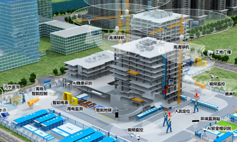 長(zhǎng)坡鎮(zhèn)4u工控機(jī)在智慧工地的應(yīng)用策略