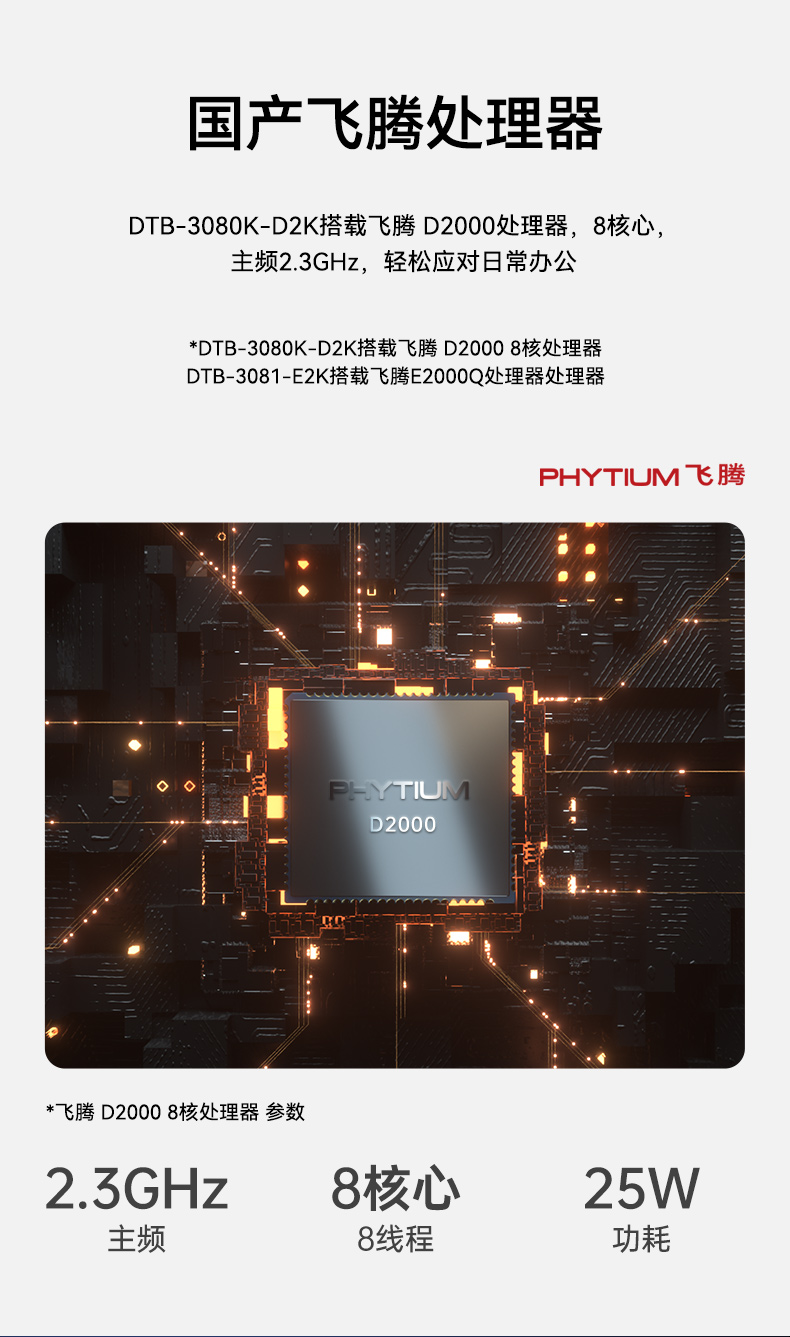 國產(chǎn)化飛騰福建工控機,支持銀河麒麟UOS操作系統(tǒng)主機,DTB-3081-E2K.jpg